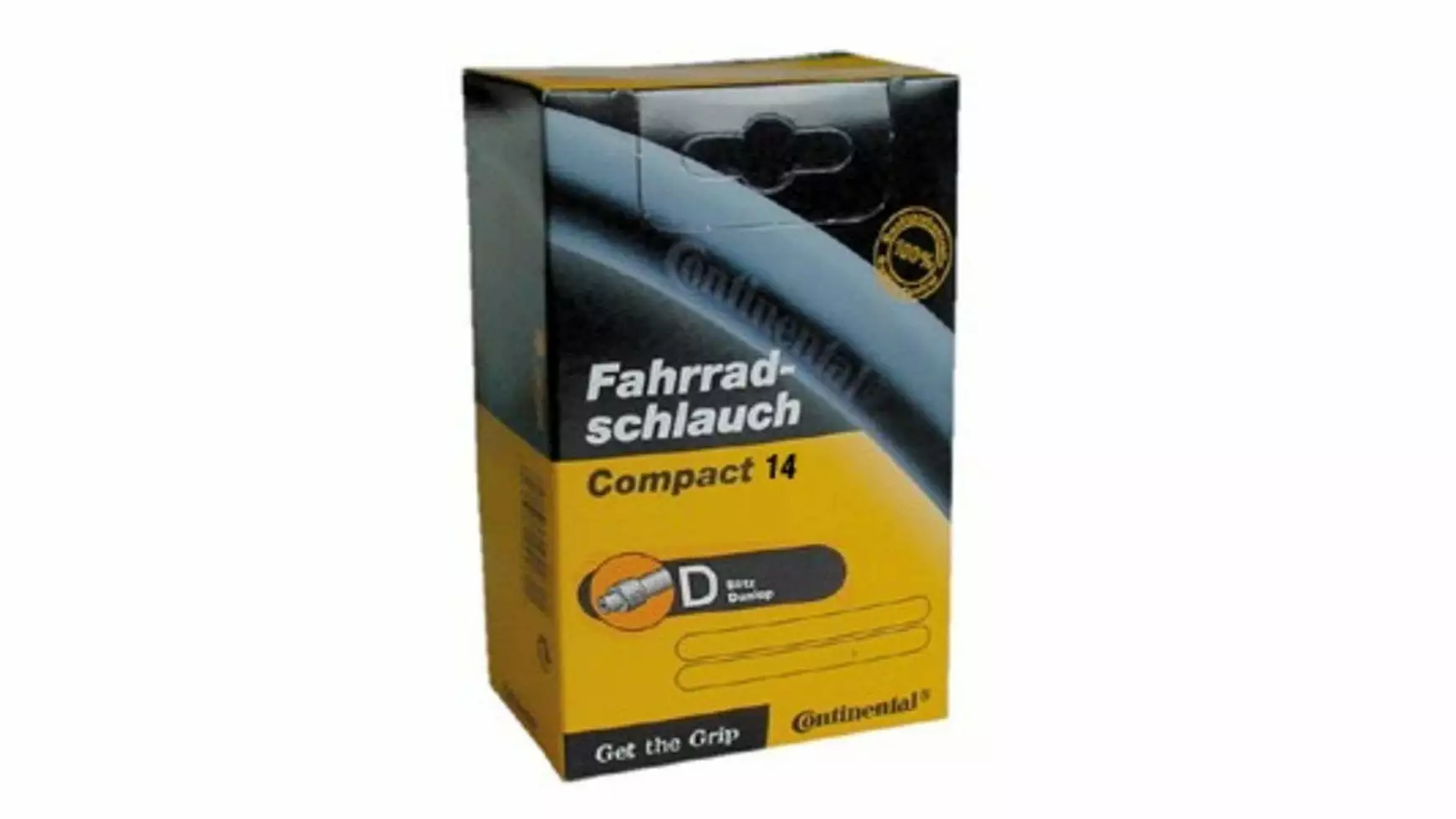 Continental Conti Schlauch Compact 14 Zoll DV 1 Continental Conti Schlauch Compact 14 Zoll DV