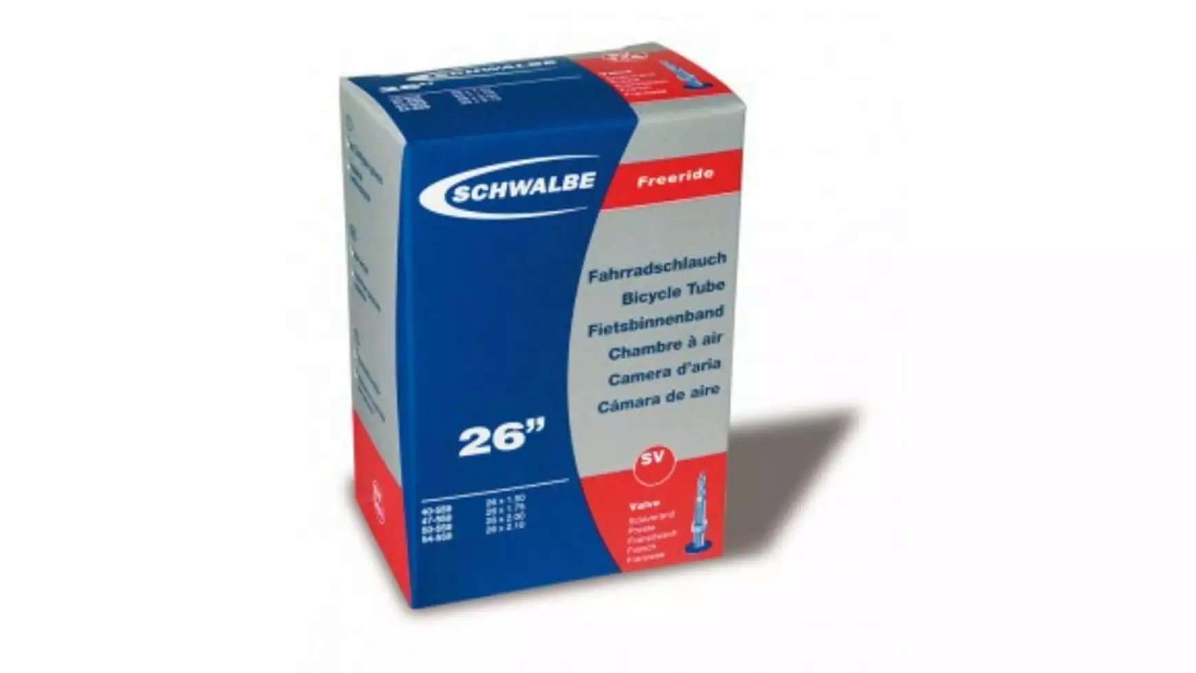 Schwalbe Schlauch SV13 Freeride 1 Schwalbe Schlauch SV13 Freeride