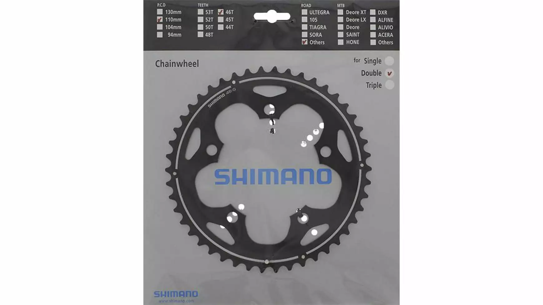 Shimano FC-CX50 Road Kettenblatt 2 Shimano FC-CX50 Road Kettenblatt – Bild 2