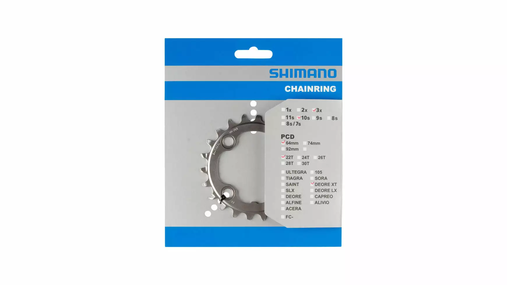 Shimano FC-M782 Deore XT 1 Shimano FC-M782 Deore XT